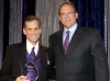Kurt Rambis presents Greg Willard with the Spirit of Hope Award